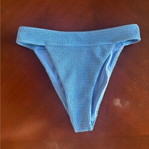 PACSUN blue cheeky bikini swimsuit bottoms XS